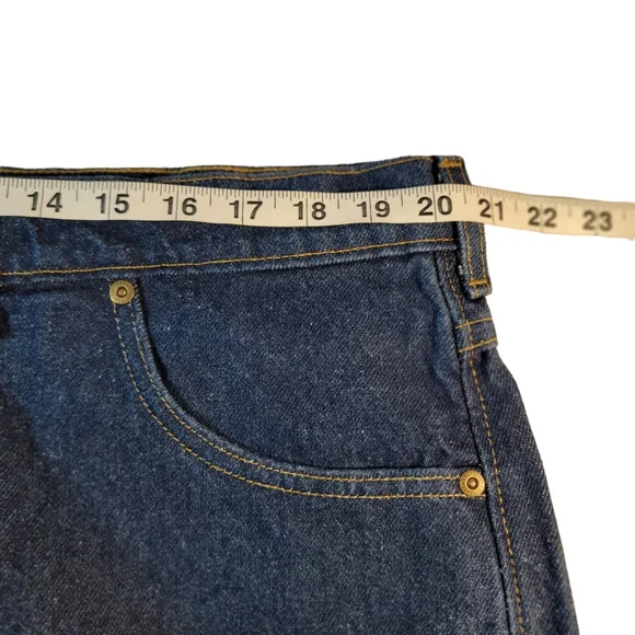 Carhartt Vintage Union Made in USA Medium Wash Denim New With Out Tags 42x30 - Picture 15 of 16